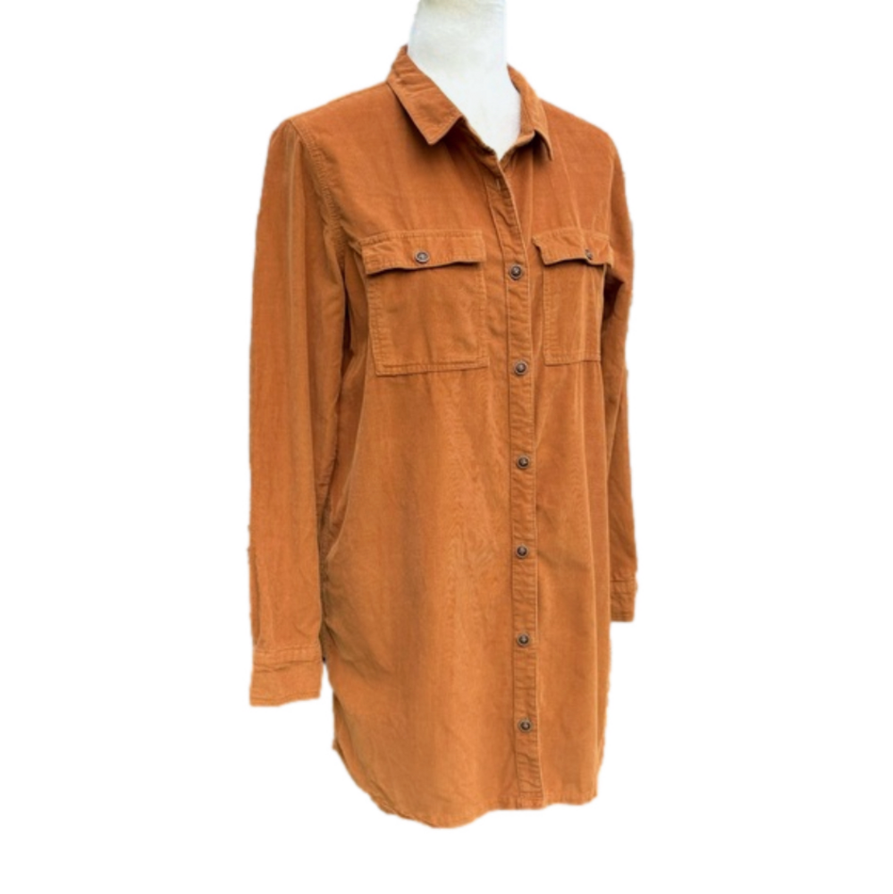 Sabotage caramel corduroy tunic
